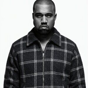 Universal Thread Black and Gray Checkered Jacket